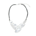 Halskette-Leder-Oval - Fox by Ren