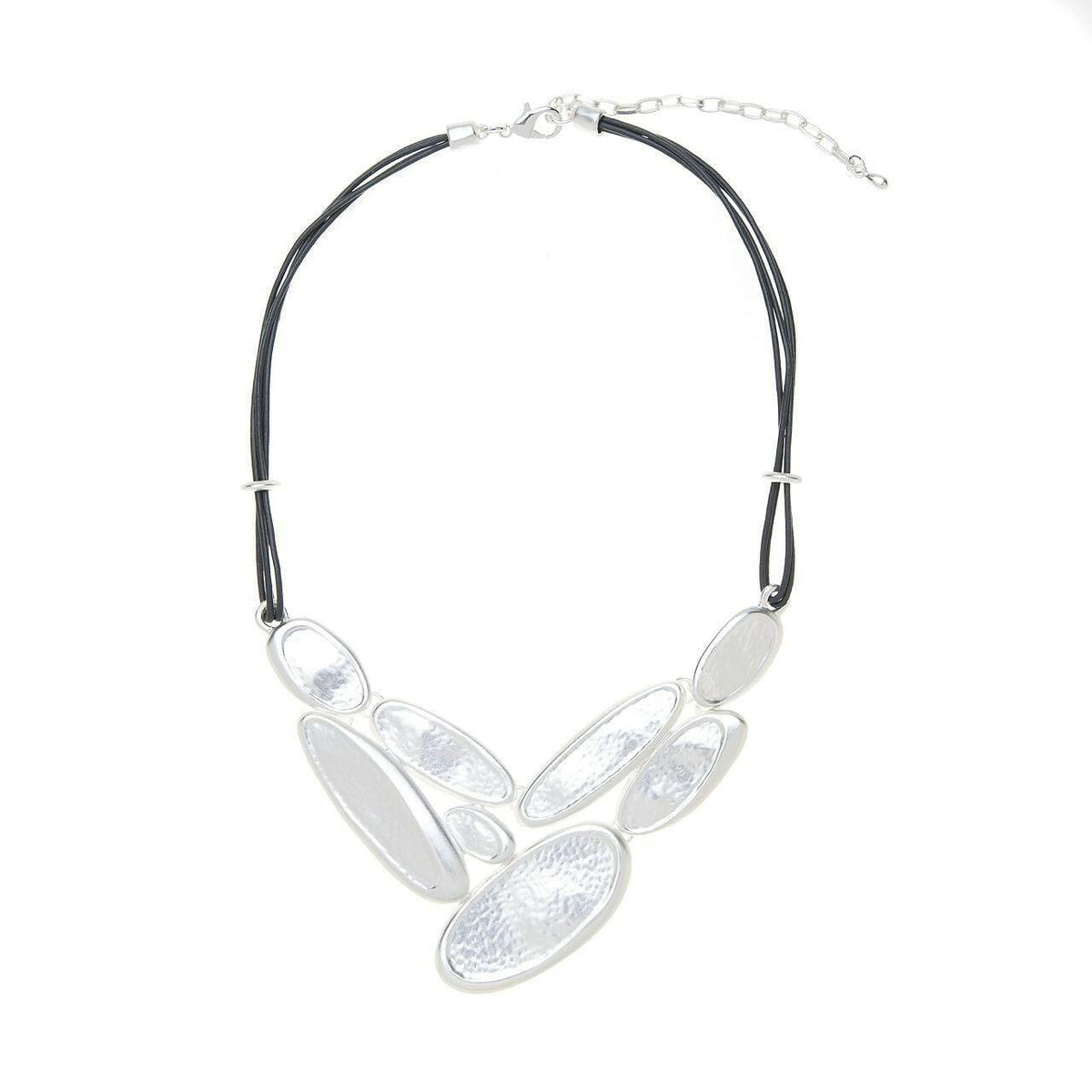 Halskette-Leder-Oval - Fox by Ren