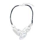 Halskette-Leder-Oval - Fox by Ren