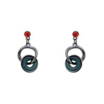 Ohrring - Multi Kreise-Strassstein - Fox by Ren