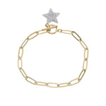 Edelstahlarmband - Strass Stern - Fox by Ren