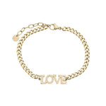 Edelstahlarmband - Buchstaben "Love" - Fox by Ren