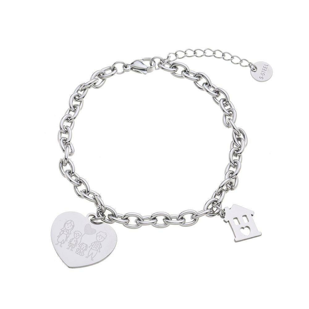 Armband - Herz Und Familie - Fox by Ren