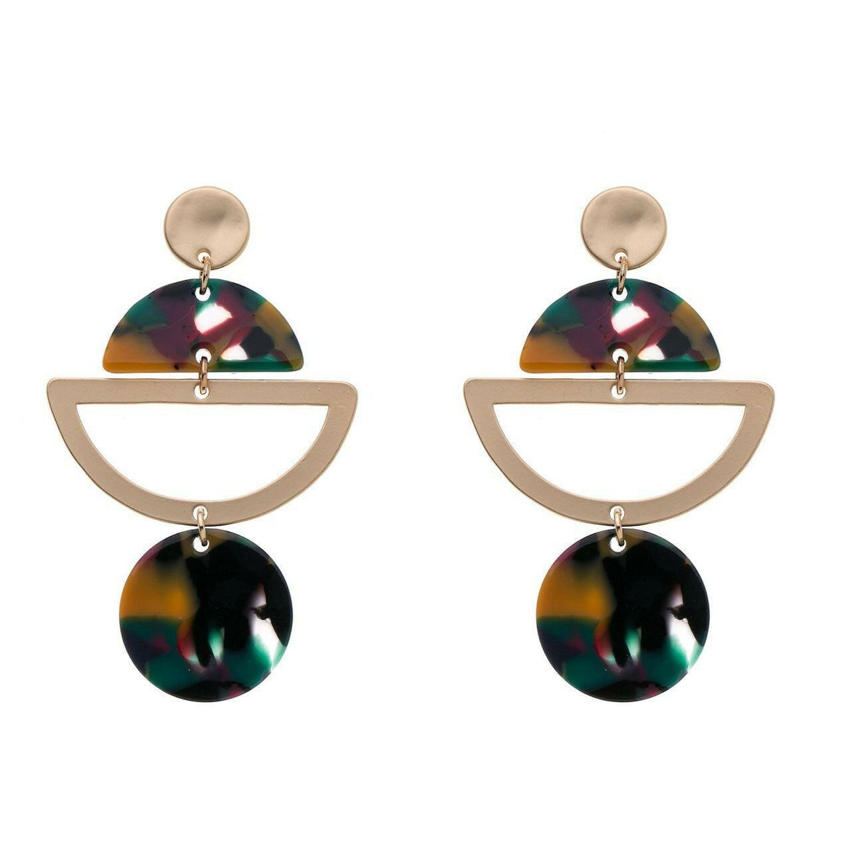 Ohrringe trocken geschnitten Mode - Fox by Ren