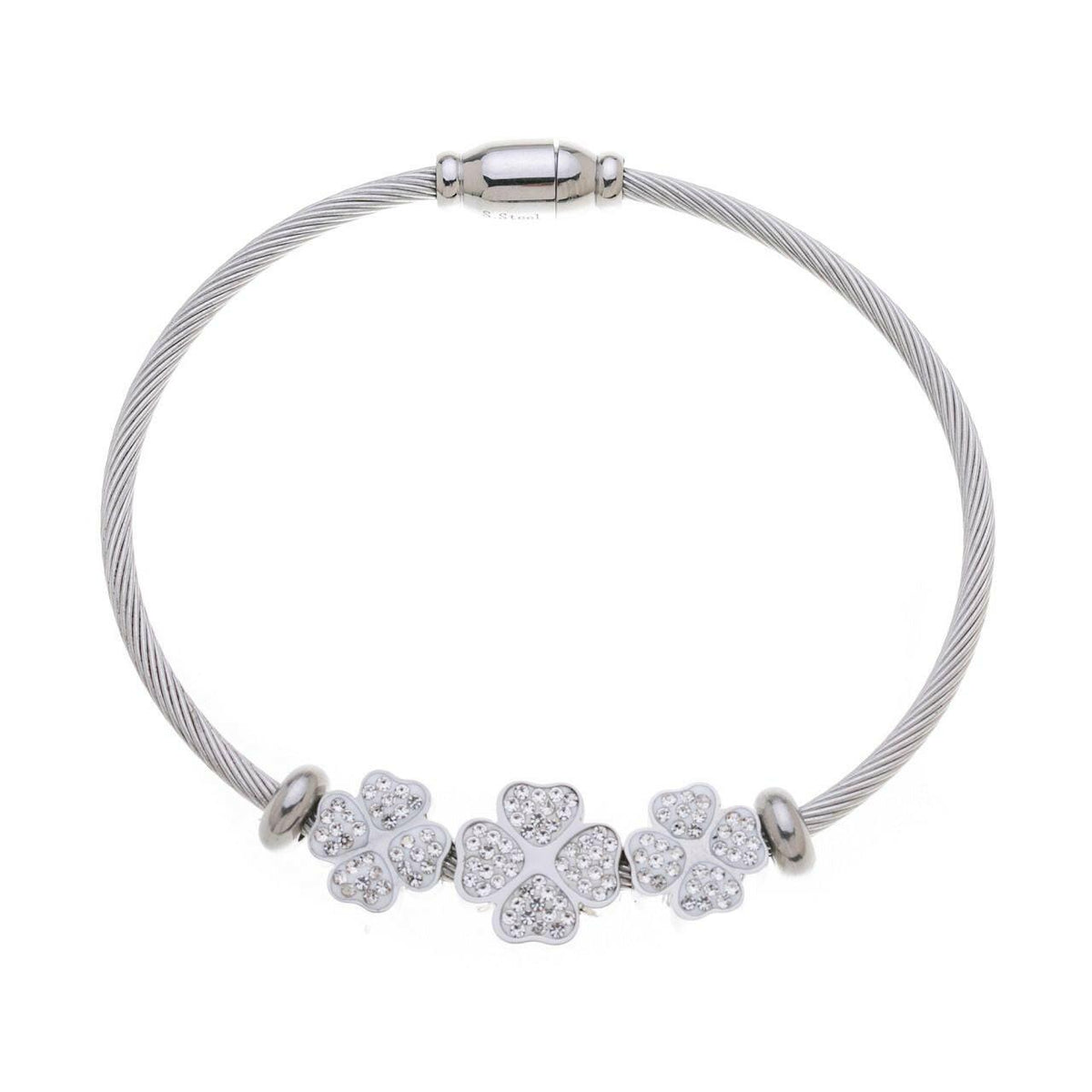 Armband - Herzen mit Diamanten - Fox by Ren
