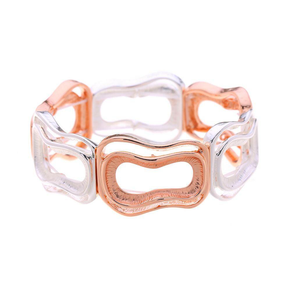Armband - geschmolzene Ovale - Fox by Ren