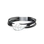 Armband-Silber-Blatt - Fox by Ren