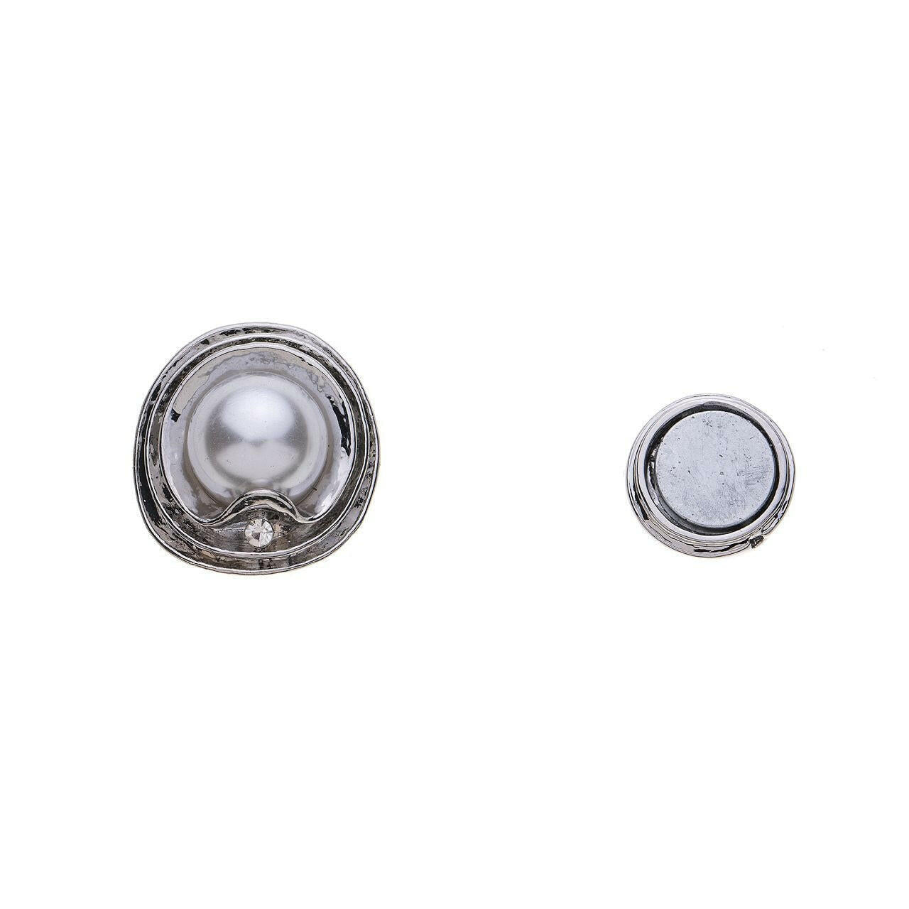 Tüchermagnet-Perle im Kreis-mini.