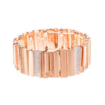 Armband - gerade Linien zum Herzen - Fox by Ren
