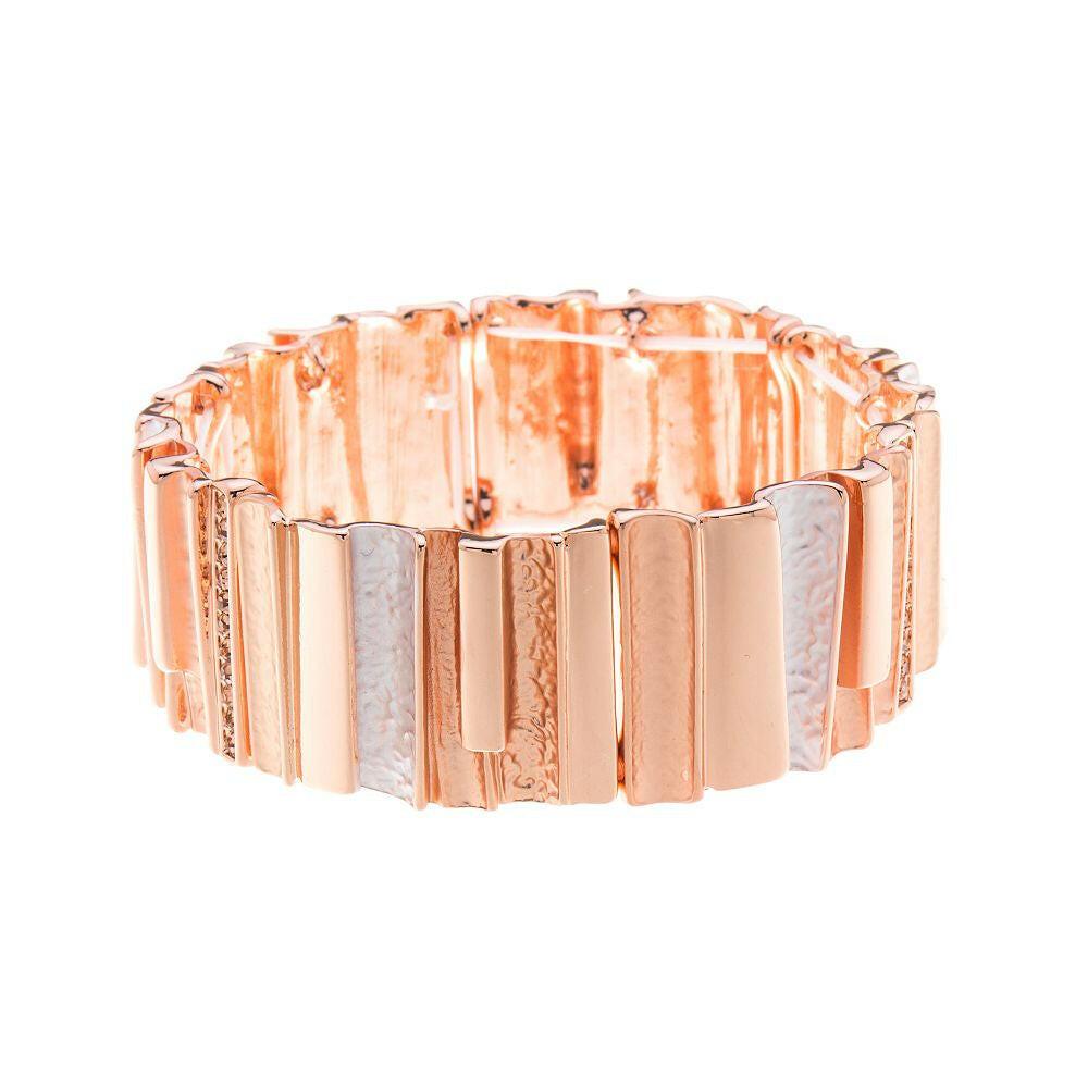 Armband - gerade Linien zum Herzen - Fox by Ren