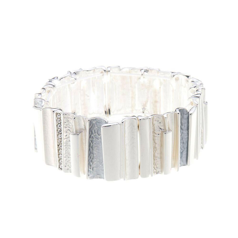 Armband - gerade Linien zum Herzen - Fox by Ren