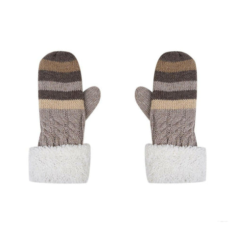 Kinderhandschuhe-Zopfmuster-Streifen.