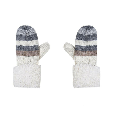 Kinderhandschuhe-Zopfmuster-Streifen.