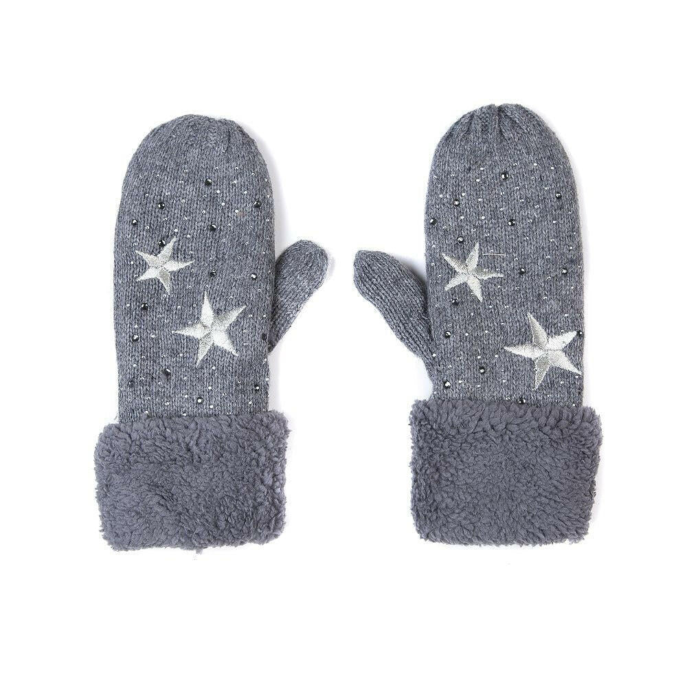Handschuhe-Stern-Stikerei.