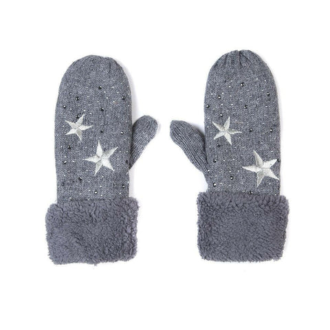 Handschuhe-Stern-Stikerei.