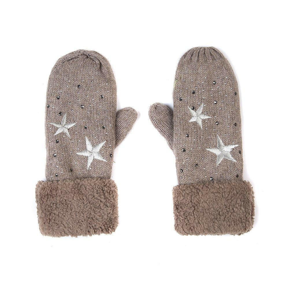 Handschuhe-Stern-Stikerei.