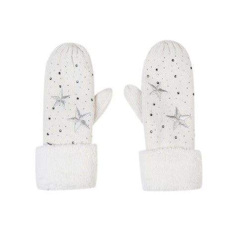 Handschuhe-Stern-Stikerei.