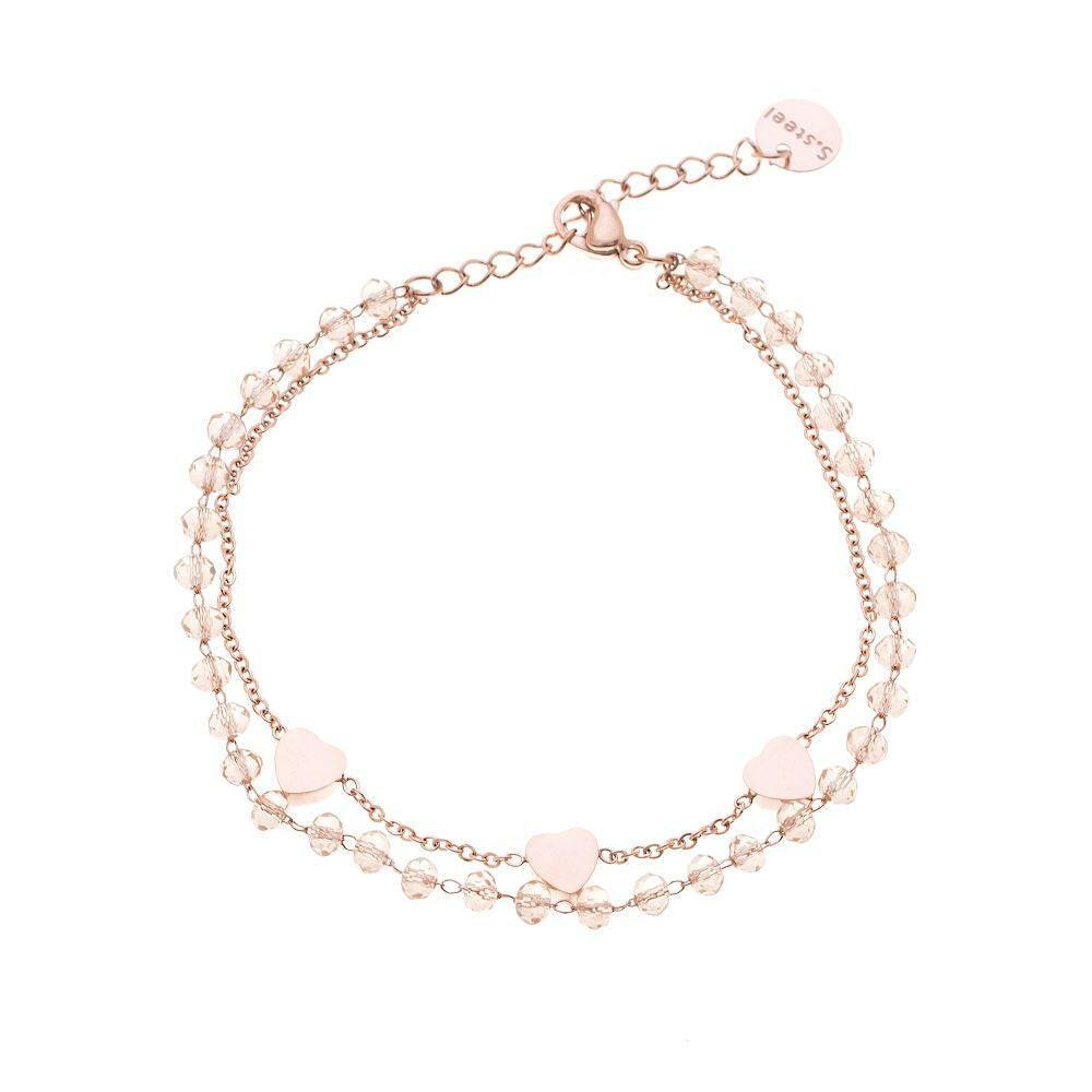 Armband - Herzen - Fox by Ren