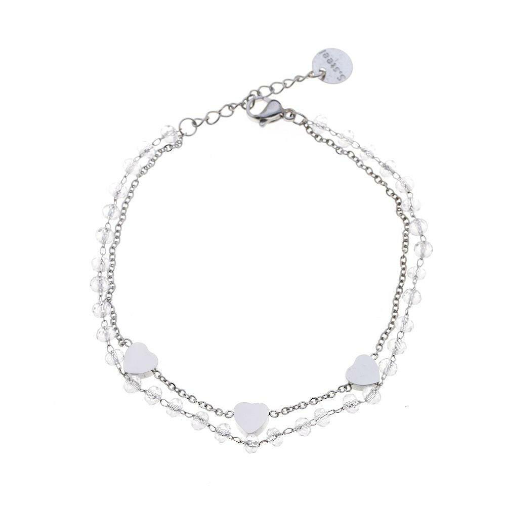 Armband - Herzen - Fox by Ren
