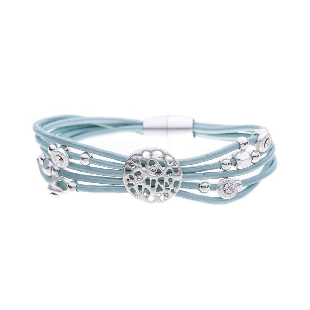 Armband - ausgehohlter Kreis-Diamanten - Fox by Ren