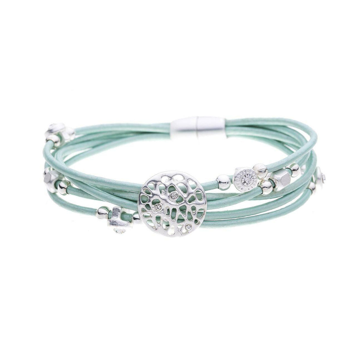 Armband - ausgehohlter Kreis-Diamanten - Fox by Ren