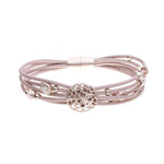 Armband - ausgehohlter Kreis-Diamanten - Fox by Ren