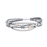Armband - Kugelreihe mit Stern - Fox by Ren