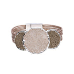 Armband - Multi Kreise mit Blubberblasen - Fox by Ren
