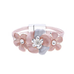 Armband - Blumen mit Diamanten - Fox by Ren