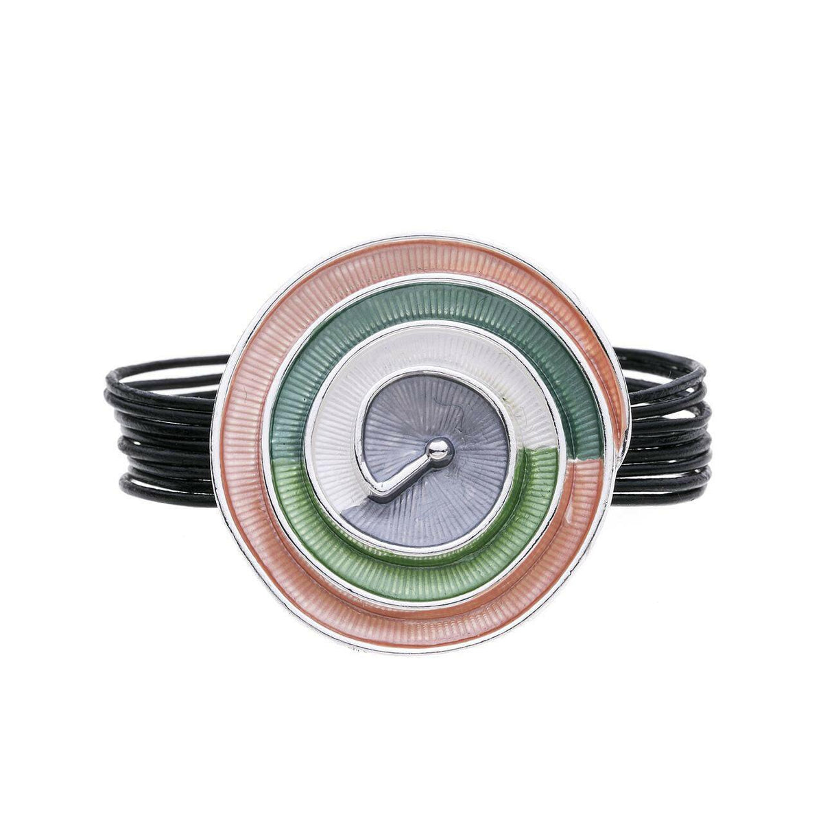 Armband - mehrstufige Spiralen mit Rillen - Fox by Ren