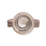 Armband - mehrstufige Spiralen mit Rillen - Fox by Ren
