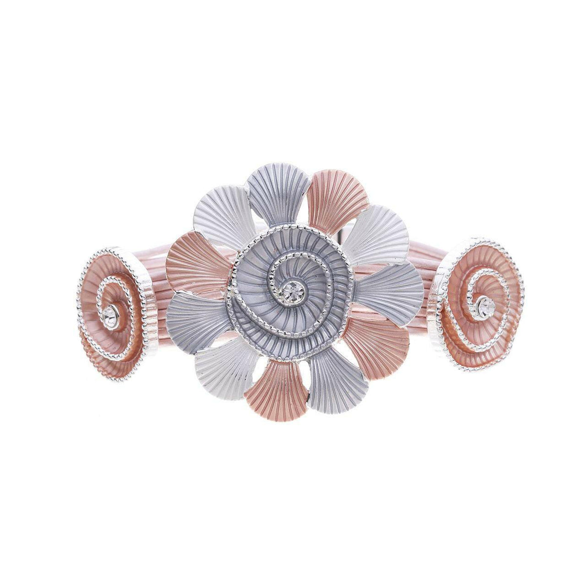 Armband-Sonnenblumen mit Rillen-Spiralen - Fox by Ren