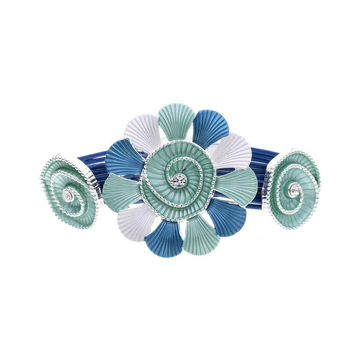 Armband-Sonnenblumen mit Rillen-Spiralen - Fox by Ren