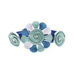 Armband-Sonnenblumen mit Rillen-Spiralen - Fox by Ren