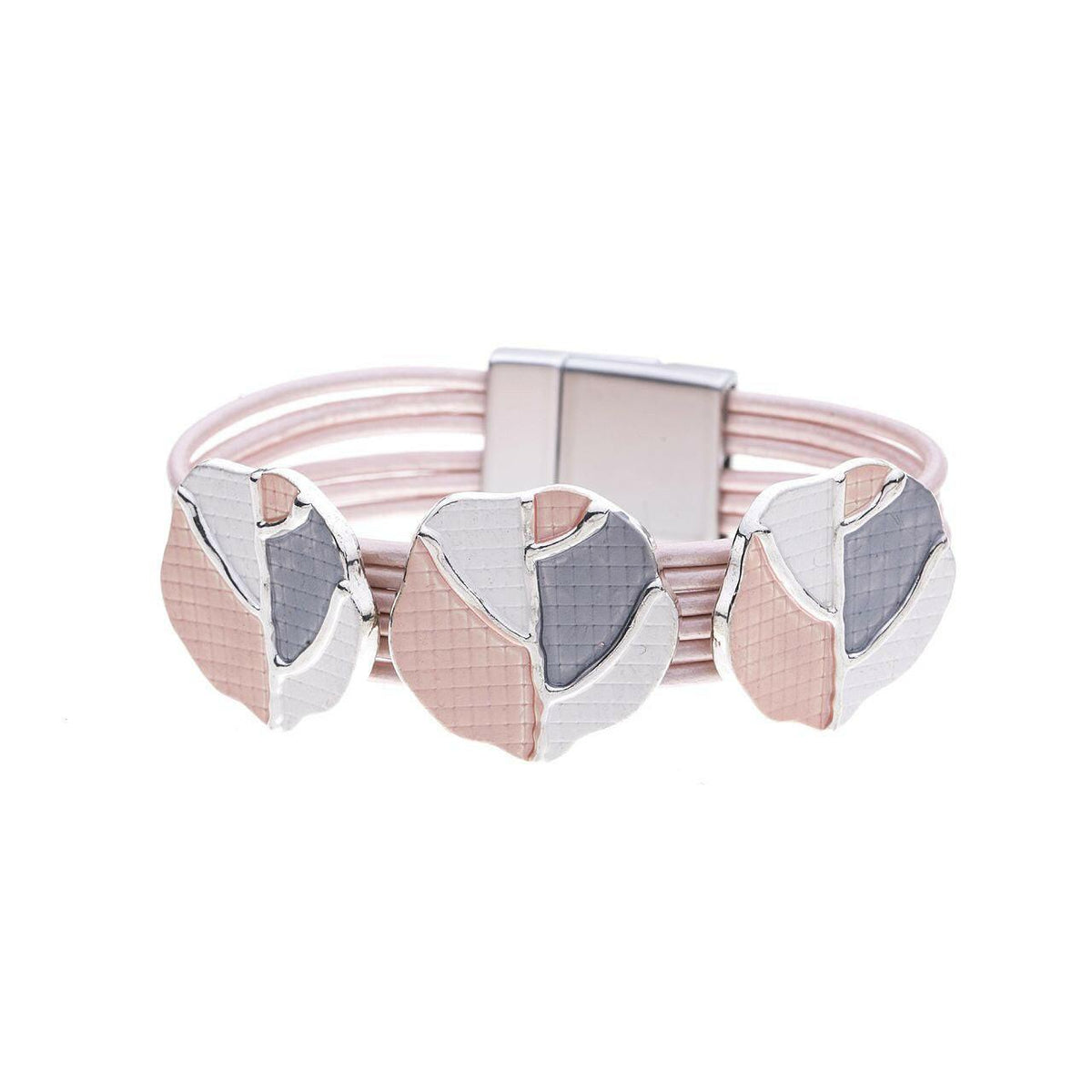 Armband - Multi Blätter mit Karos - Fox by Ren