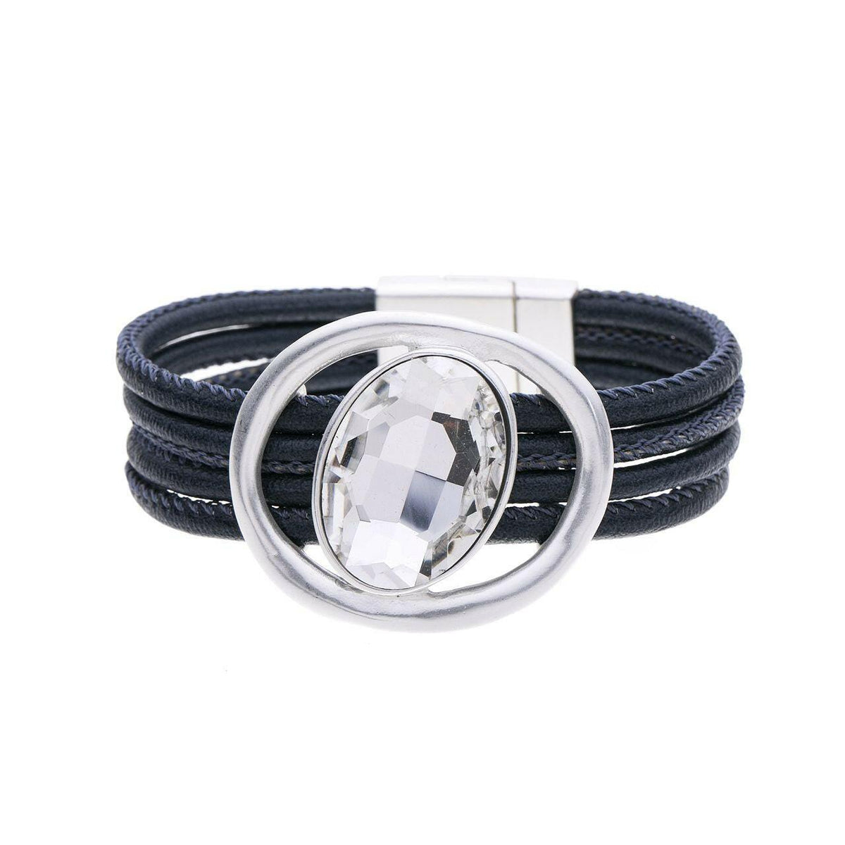 Armband - Kreis mit Diamant - Fox by Ren
