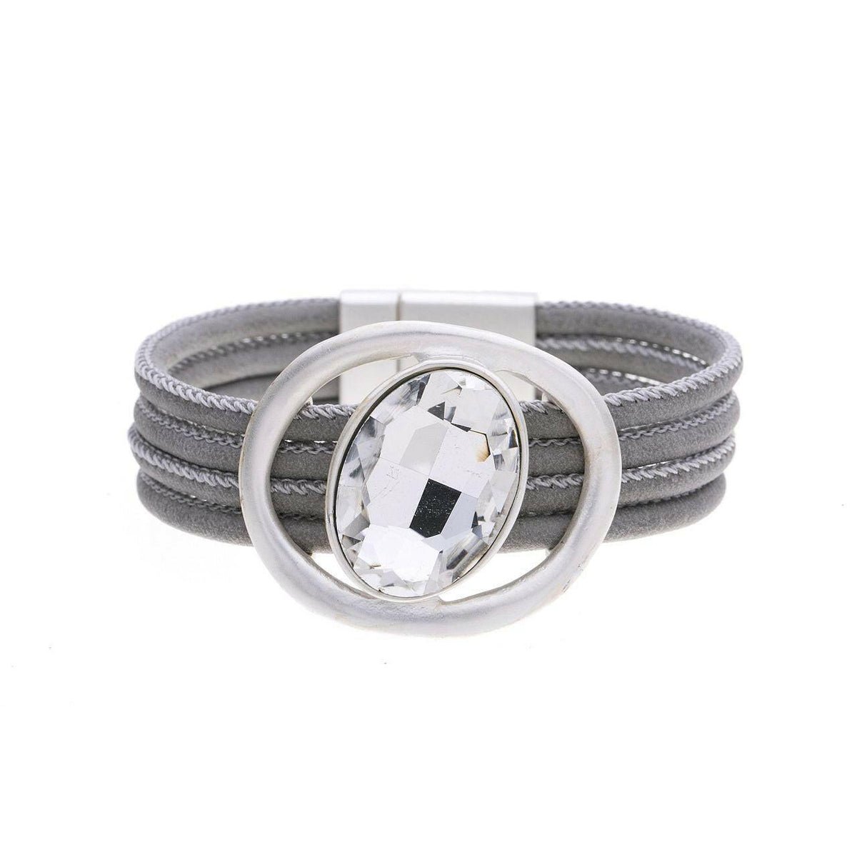 Armband - Kreis mit Diamant - Fox by Ren
