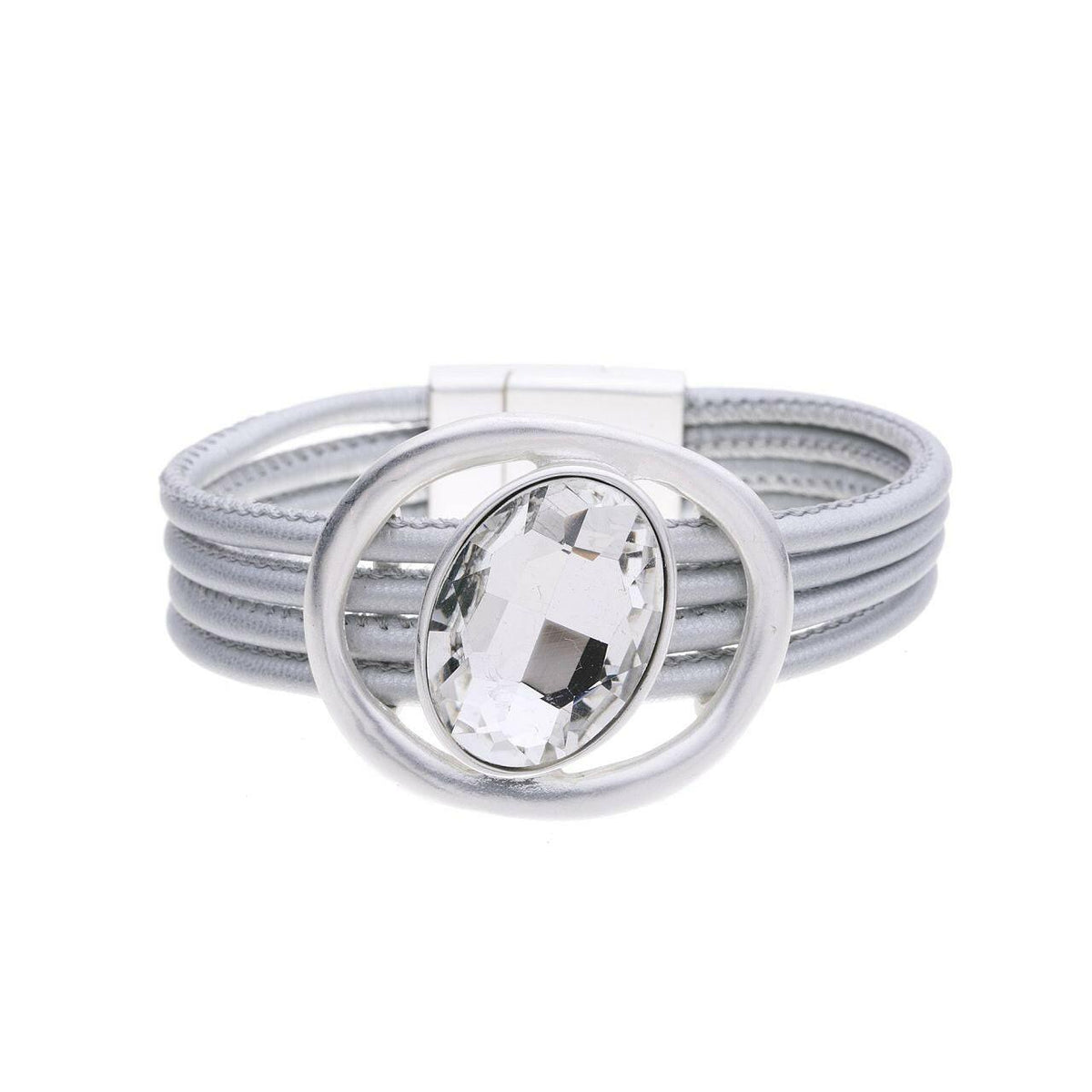 Armband - Kreis mit Diamant - Fox by Ren