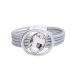 Armband - Kreis mit Diamant - Fox by Ren