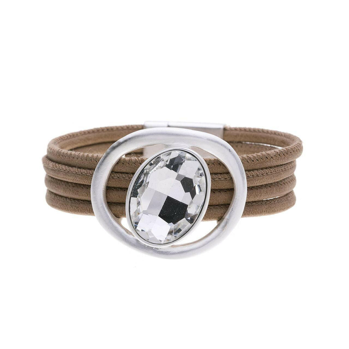 Armband - Kreis mit Diamant - Fox by Ren