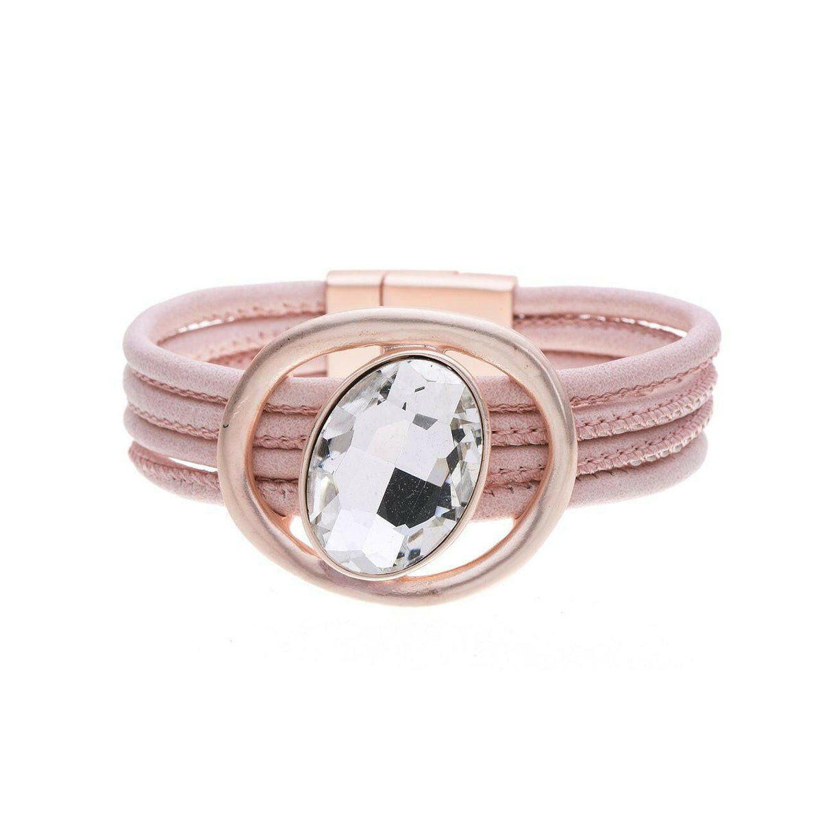 Armband - Kreis mit Diamant - Fox by Ren