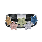 Armband - unebene Sterne - Fox by Ren
