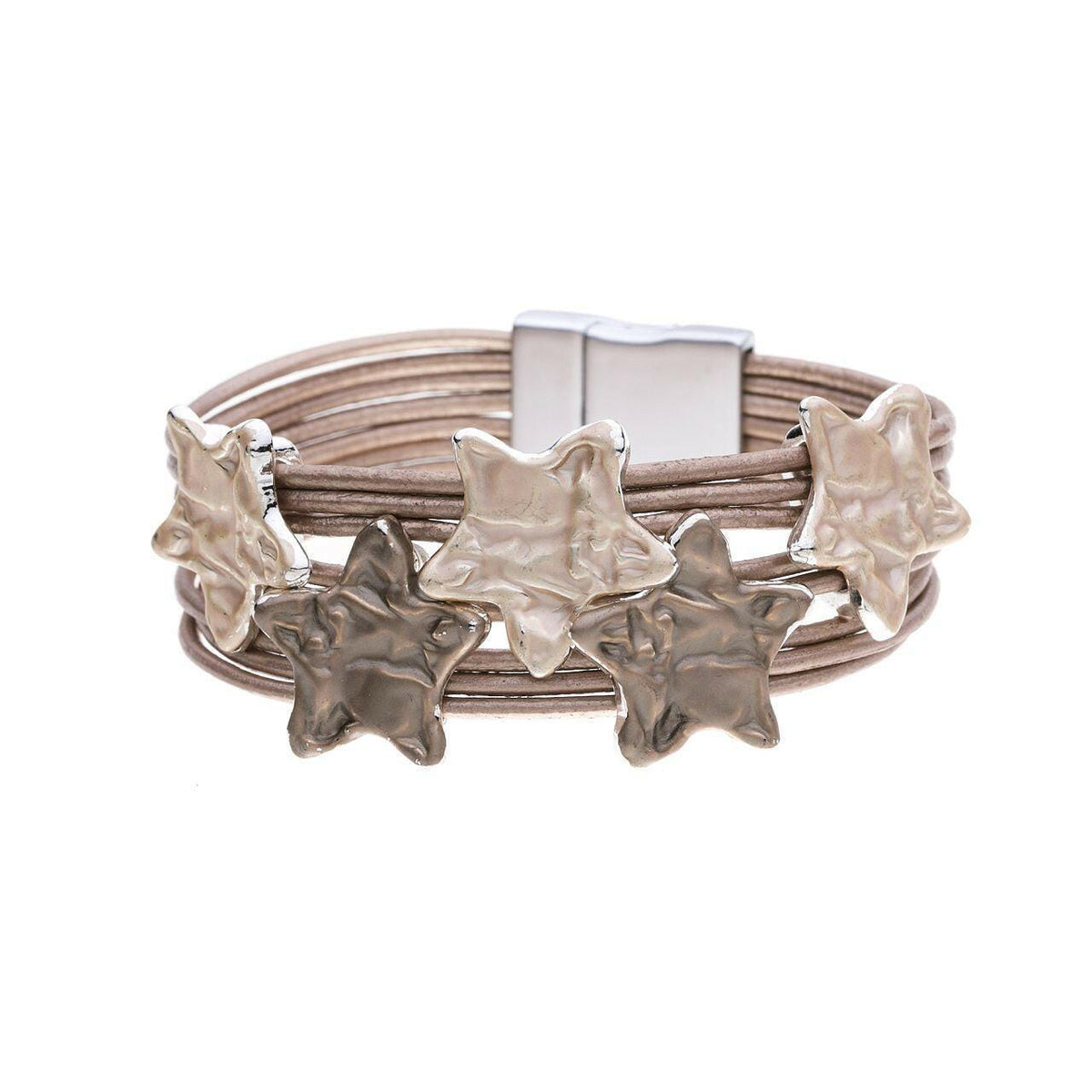 Armband - unebene Sterne - Fox by Ren