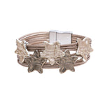 Armband - unebene Sterne - Fox by Ren
