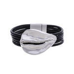 Armband - Muschel Strassreihe - Fox by Ren