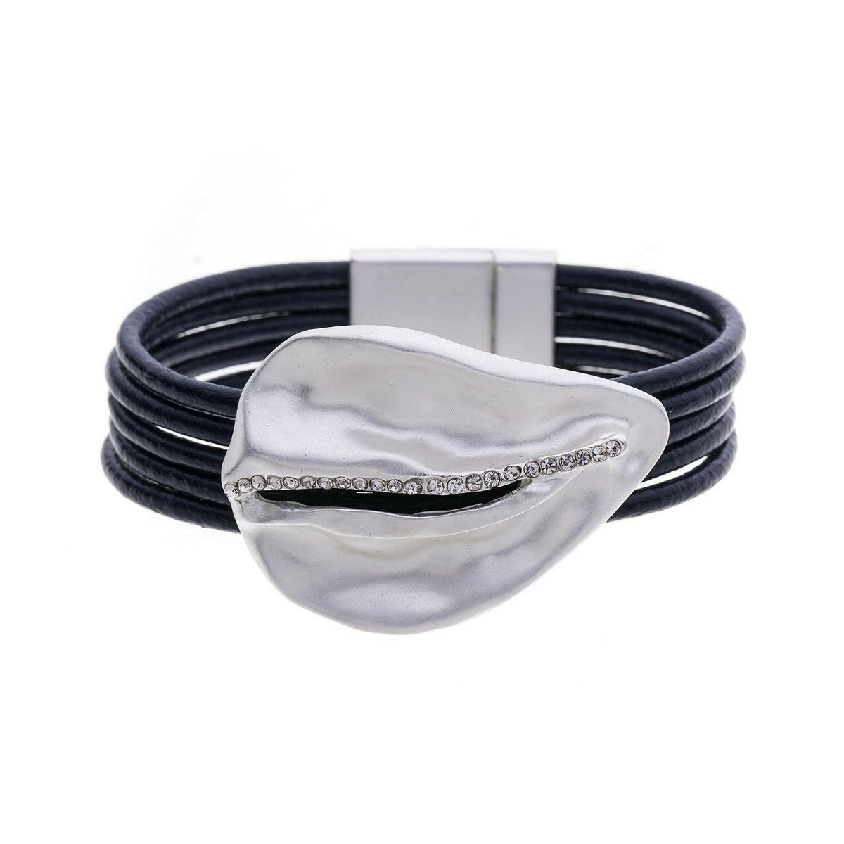 Armband - Muschel Strassreihe - Fox by Ren