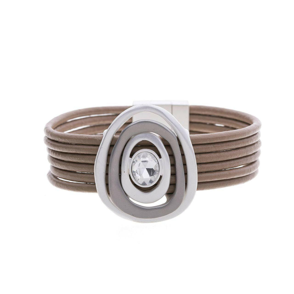 Armband - Multi Ovale-Diamanten - Fox by Ren