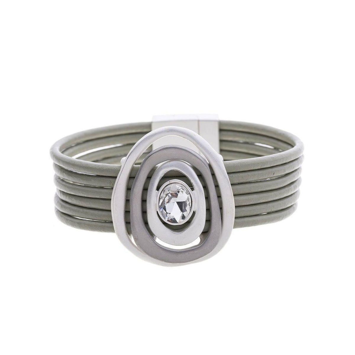 Armband - Multi Ovale-Diamanten - Fox by Ren