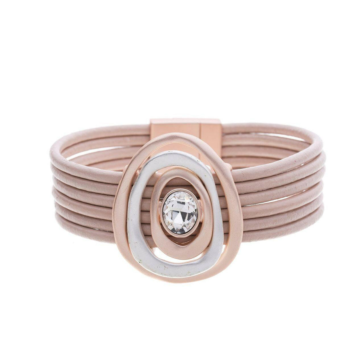 Armband - Multi Ovale-Diamanten - Fox by Ren