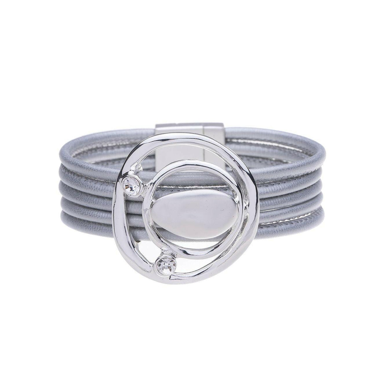 Armband - Oval in Kreise-Strass - Fox by Ren